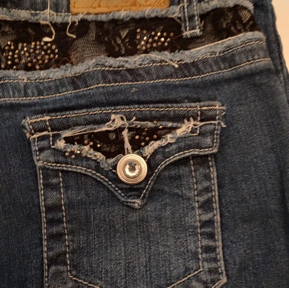 Classic Indigo Blue Boot Cut Jeans ECU - Picture 5 of 13